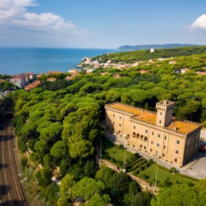 CASTIGLIONCELLO vista panoramica da Castello Pasquini